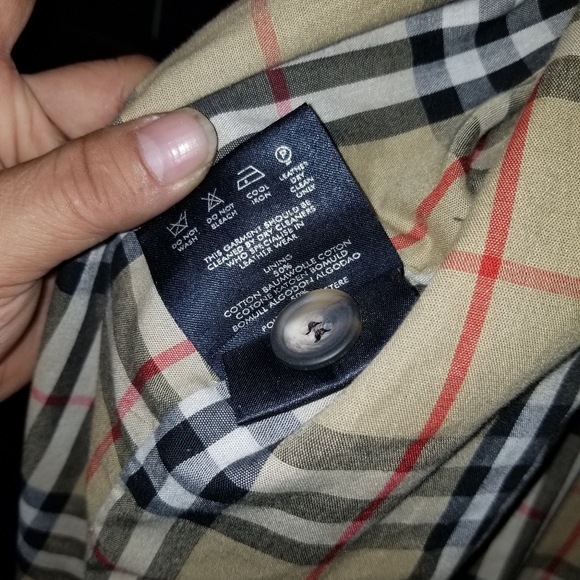 Men's Burberry brown suede leather jacket size XL - Picture 4 of 10